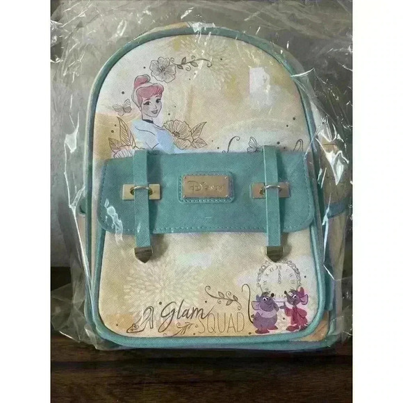 NWT WondaPOP Vegan Leather Disney Mini Backpack Cinderella new in packaging - Picture 2 of 6